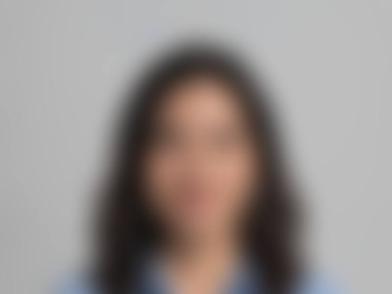 Candidate photo, hidden until verified